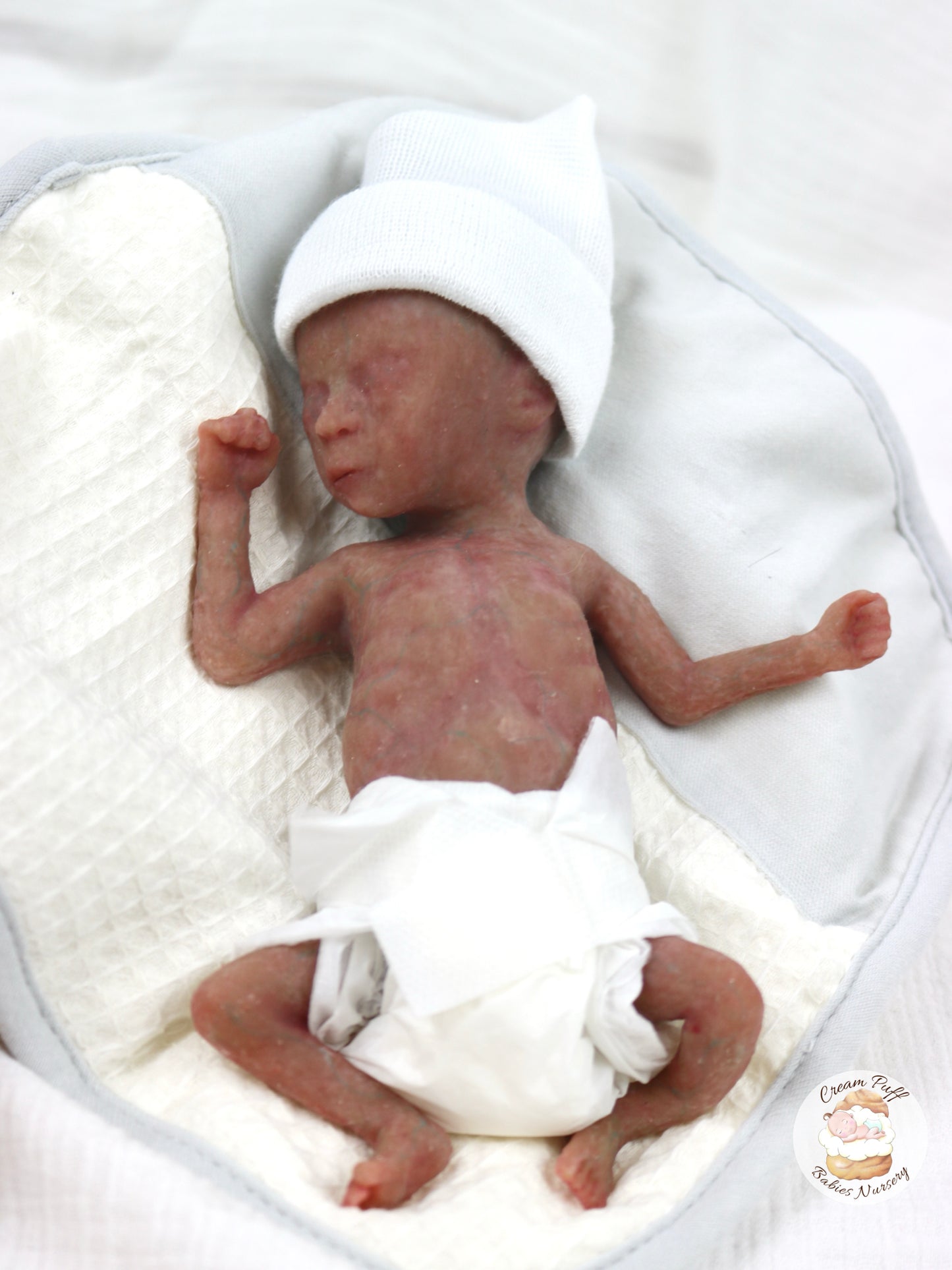 Adoptable Silicone Fetus Memorial Baby Girl / Baby Boy / Twins