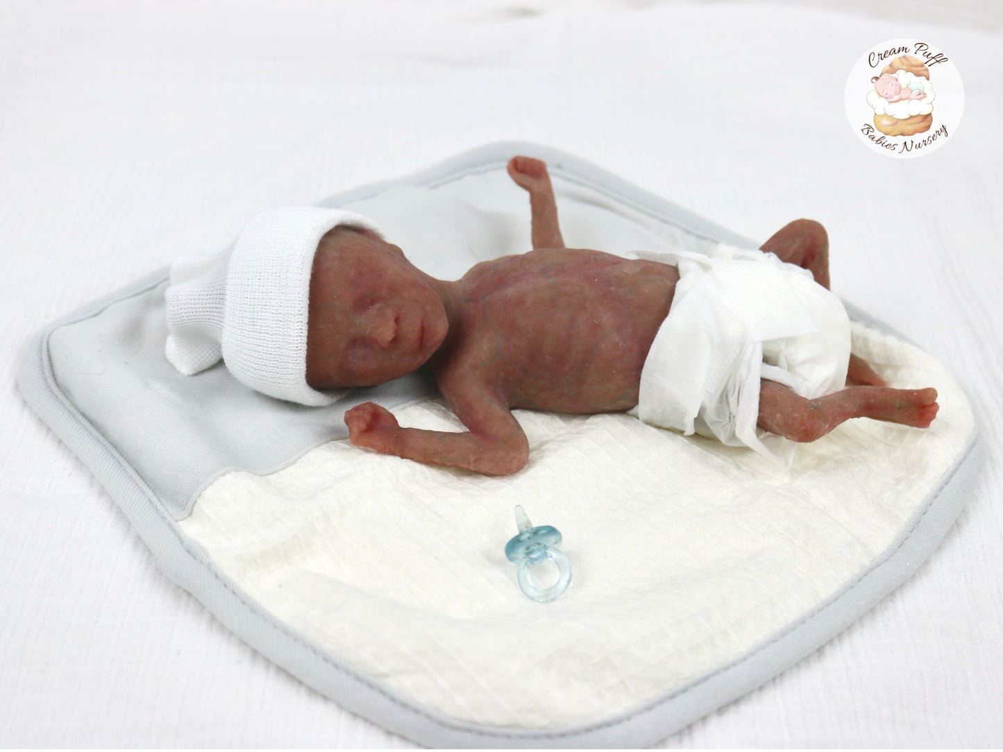 Adoptable Silicone Fetus Memorial Baby Girl / Baby Boy / Twins