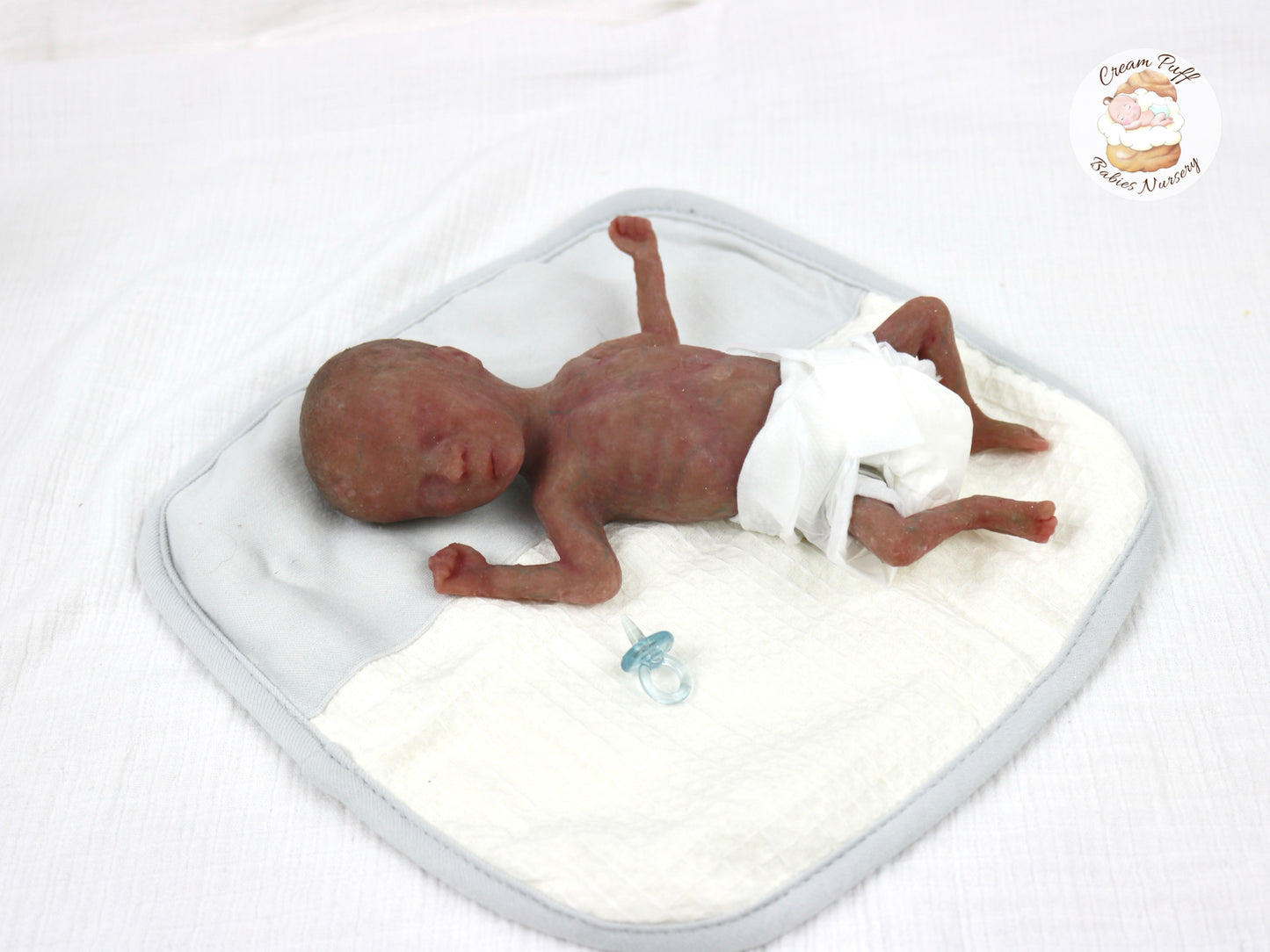 Adoptable Silicone Fetus Memorial Baby Girl / Baby Boy / Twins