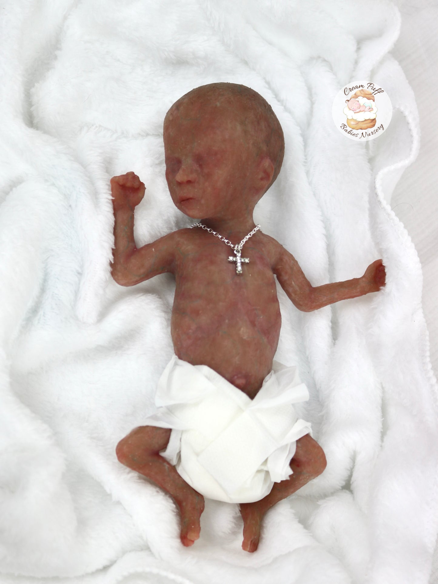 Adoptable Silicone Fetus Memorial Baby Girl / Baby Boy / Twins