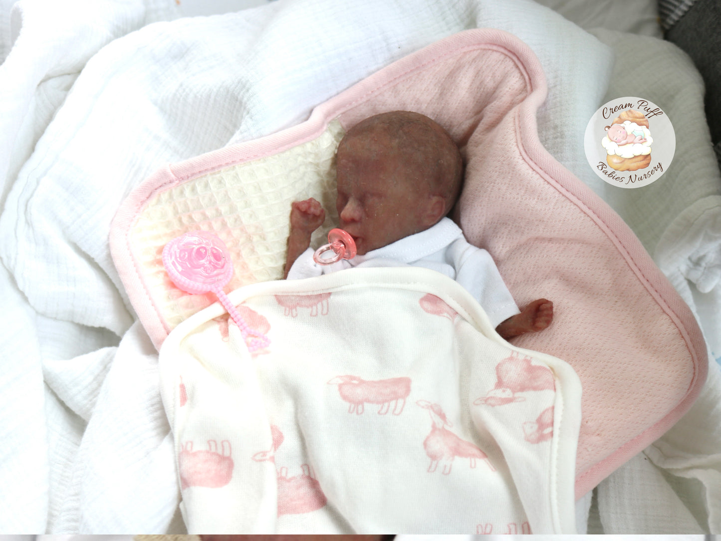 Adoptable Silicone Fetus Memorial Baby Girl / Baby Boy / Twins