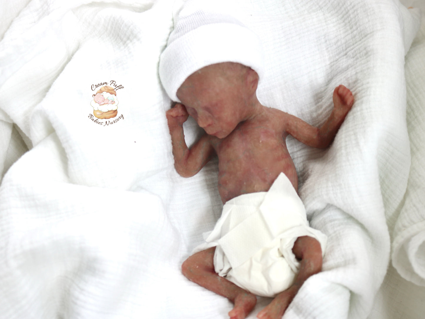 Adoptable Silicone Fetus Memorial Baby Girl / Baby Boy / Twins