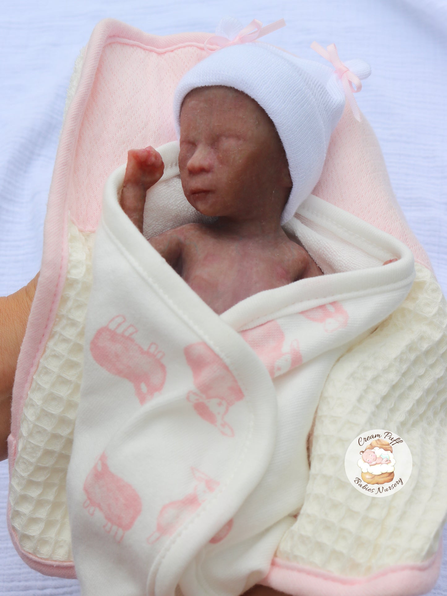 Adoptable Silicone Fetus Memorial Baby Girl / Baby Boy / Twins