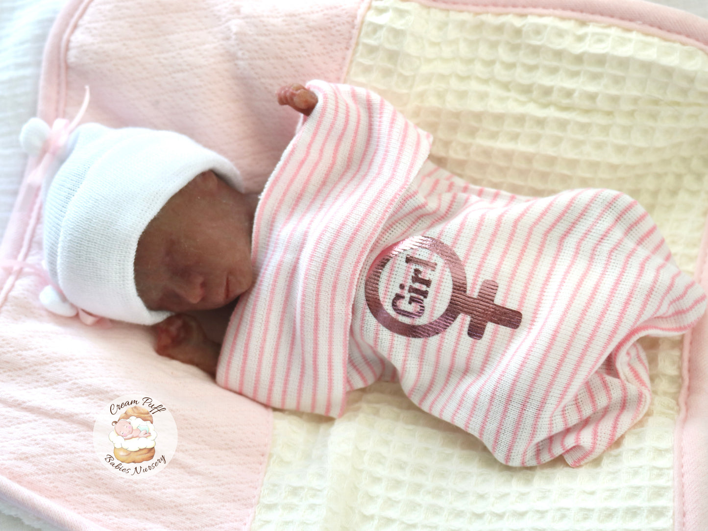 Adoptable Silicone Fetus Memorial Baby Girl / Baby Boy / Twins