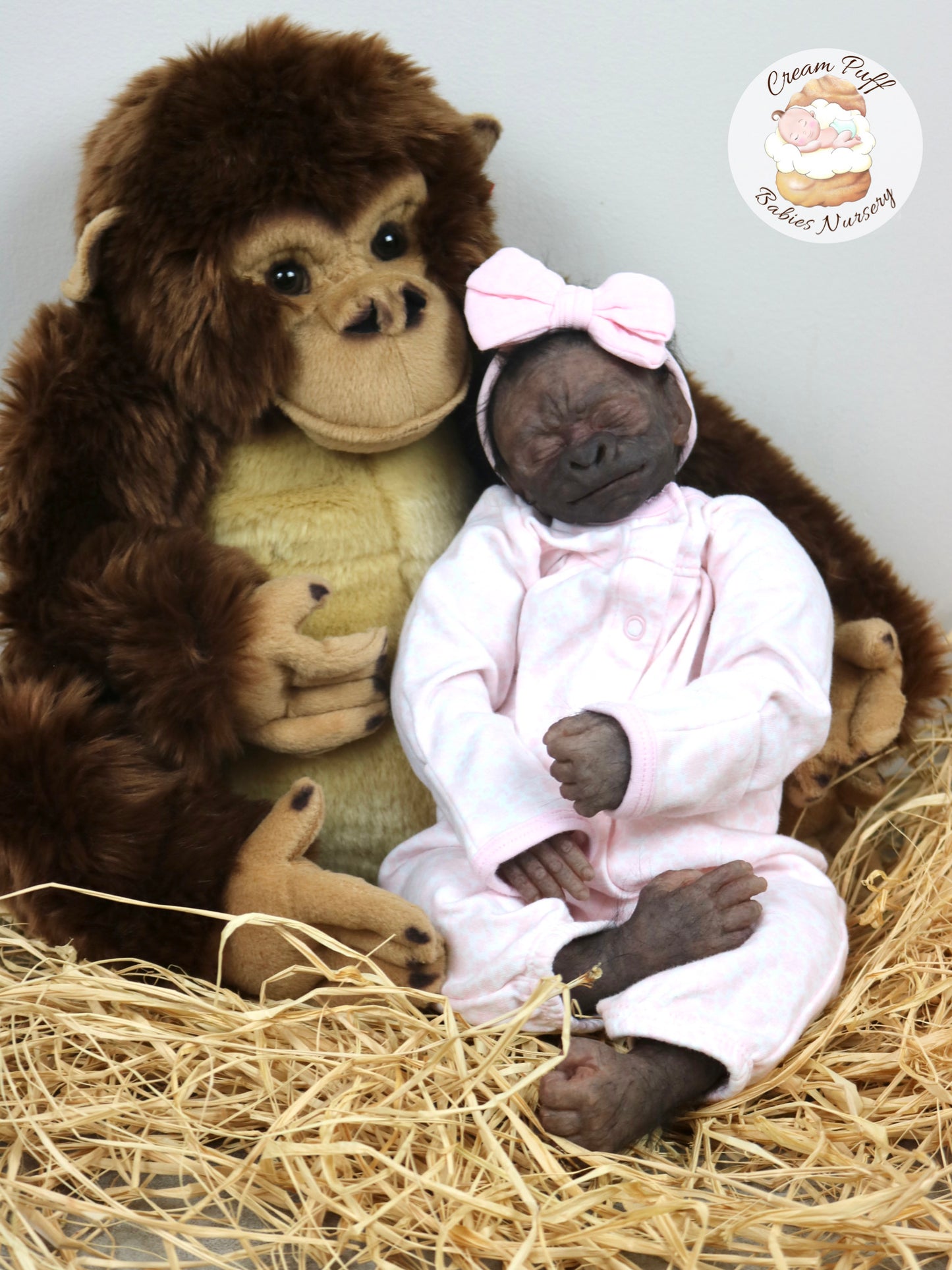 Silicone Baby Gorilla Fahari