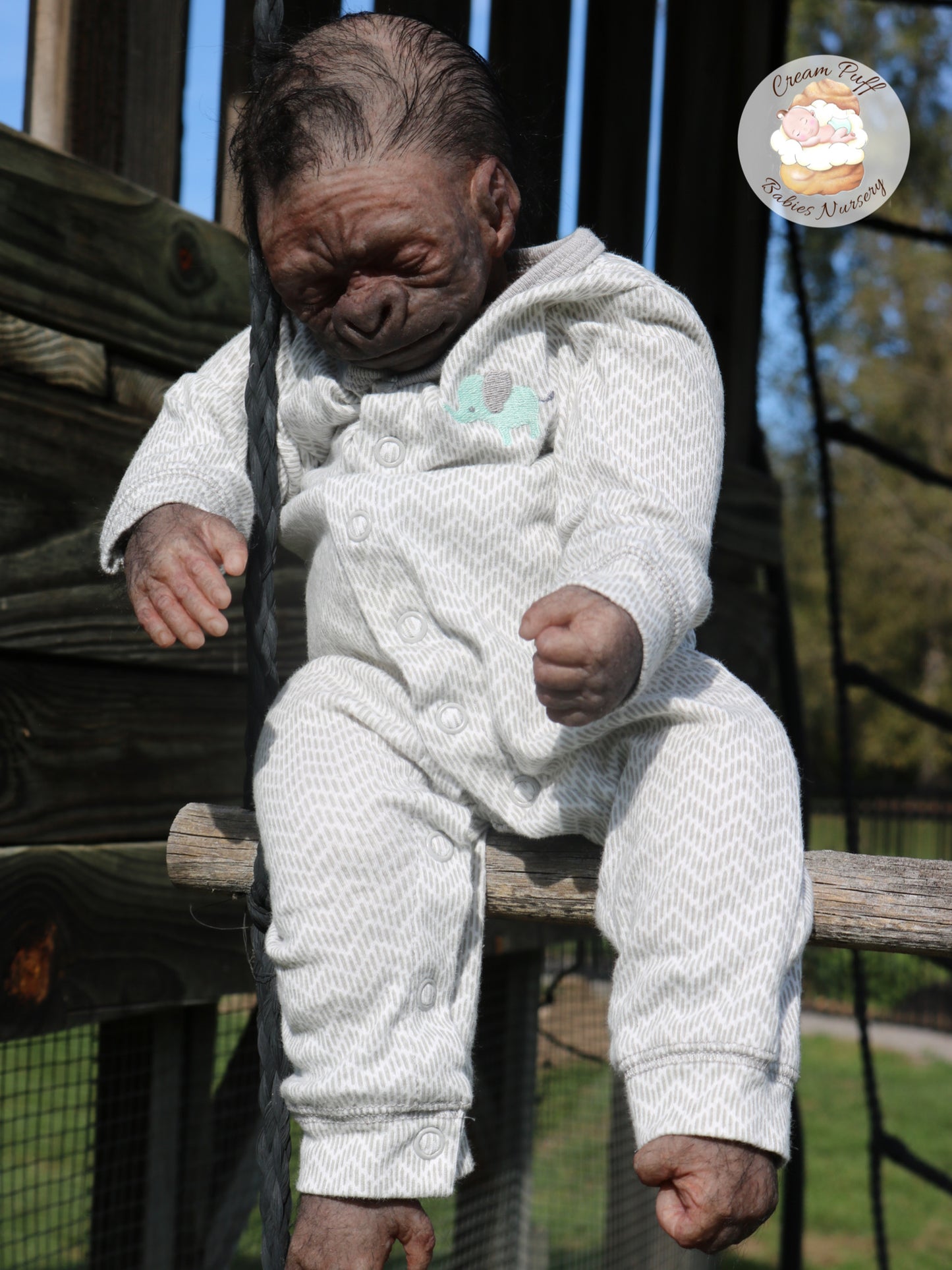 Silicone Baby Gorilla Fahari