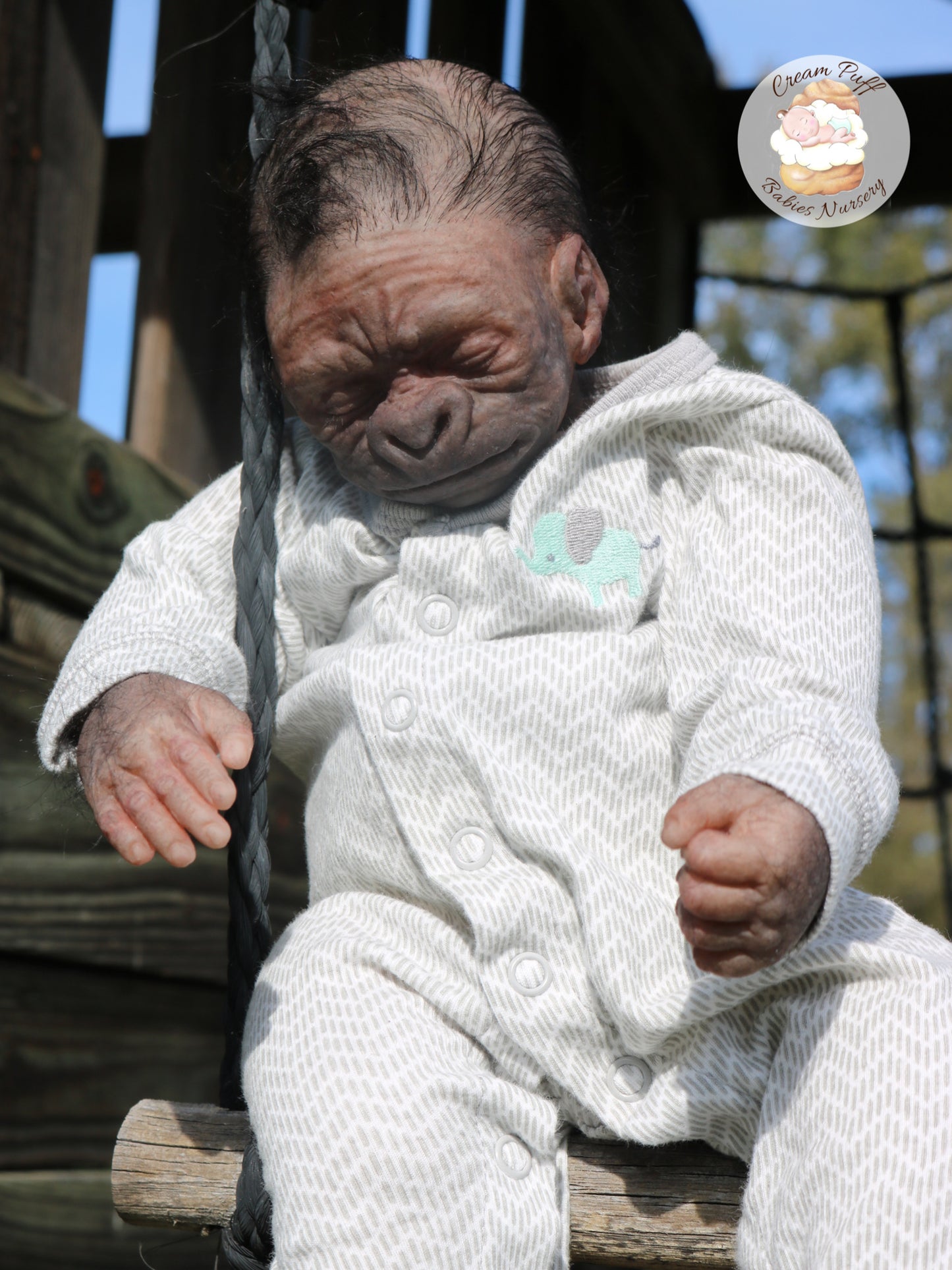 Silicone Baby Gorilla Fahari