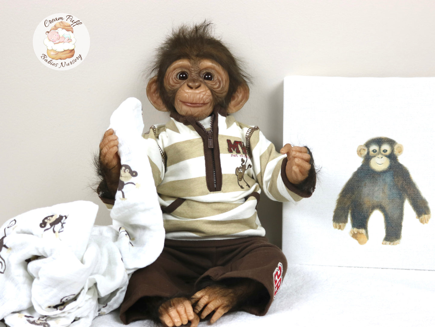 Baby Chimpanzee Clyde