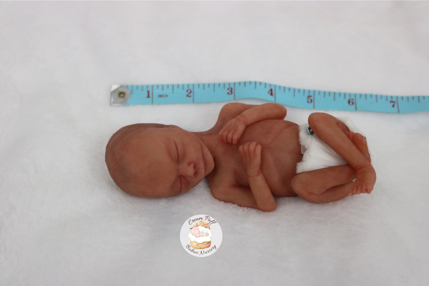 Silicone Micro Preemie Baby Boy Memorial Fetus Doll 15-16 Week Gestation