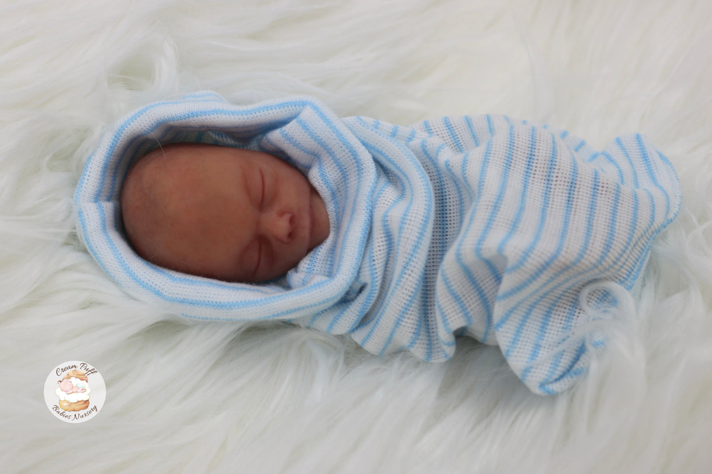 Silicone Micro Preemie Baby Boy Memorial Fetus Doll 15-16 Week Gestation