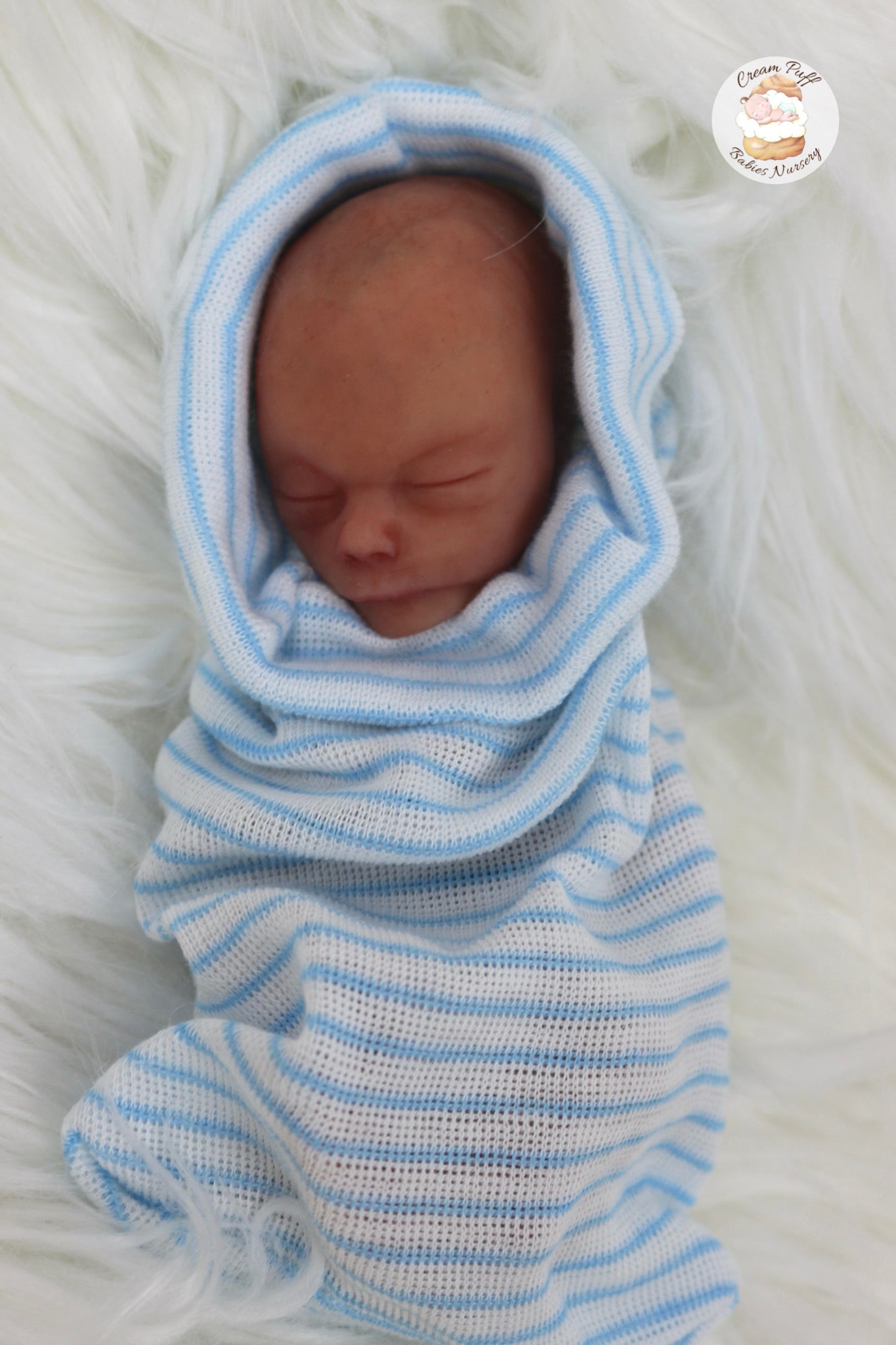 Silicone Micro Preemie Baby Boy Memorial Fetus Doll 15-16 Week Gestation