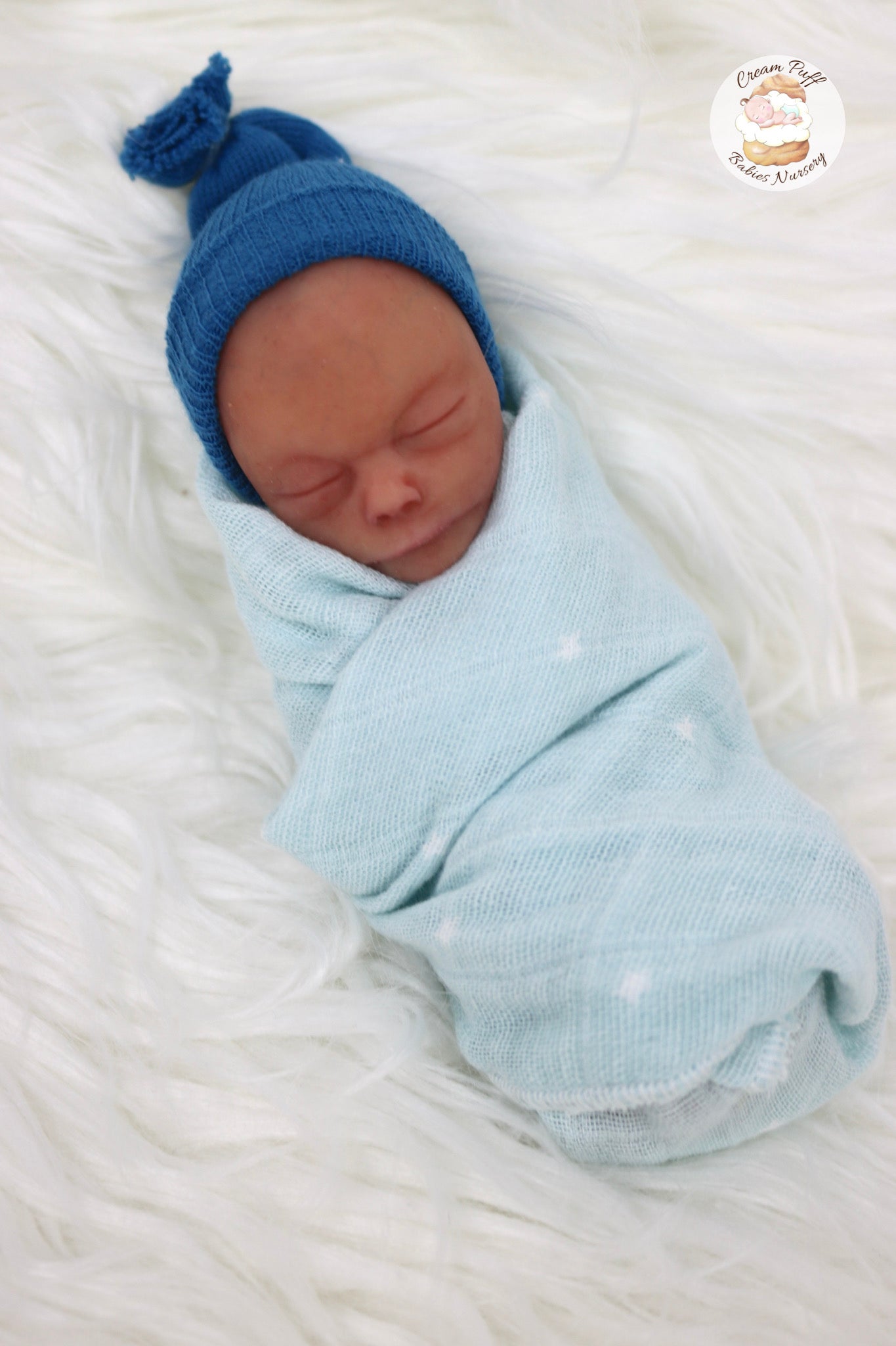 Silicone Micro Preemie Baby Boy Memorial Fetus Doll 15-16 Week Gestation