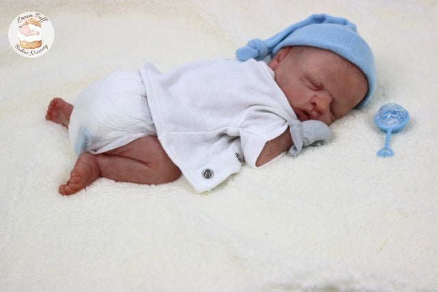 Reborn Silicone Preemie Baby Boy Doll Fetus Memorial Baby