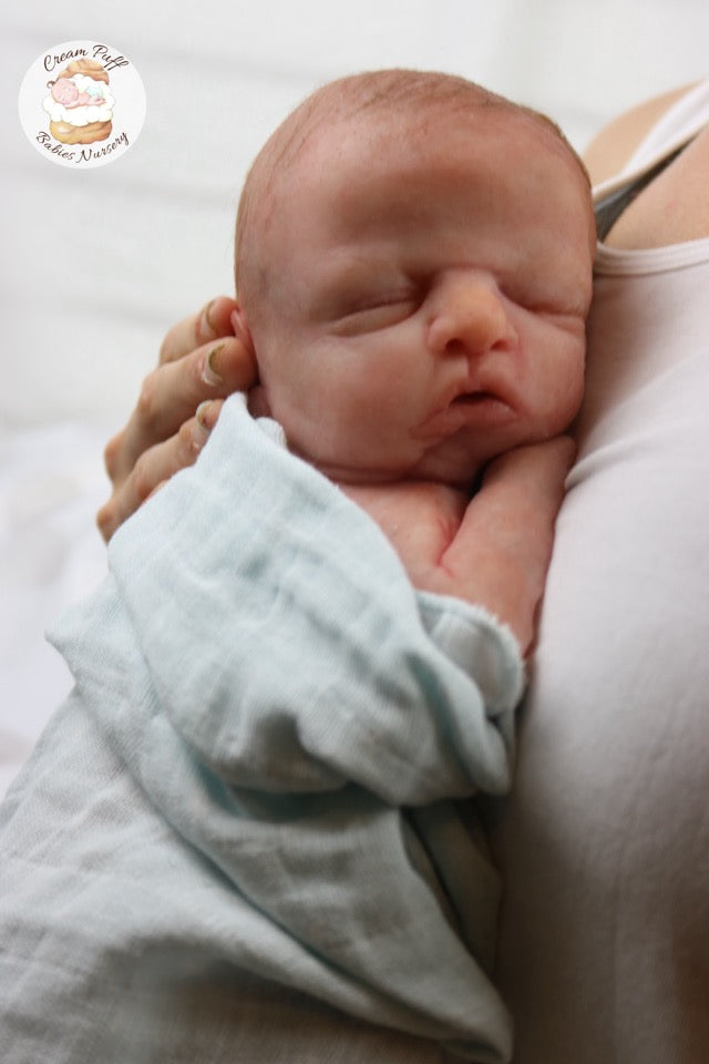 Reborn Silicone Preemie Baby Boy Doll Fetus Memorial Baby
