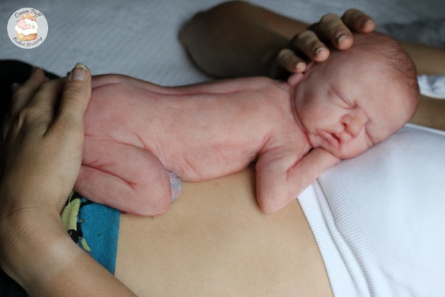 Reborn Silicone Preemie Baby Boy Doll Fetus Memorial Baby