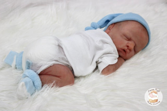Reborn Silicone Preemie Baby Boy Doll Fetus Memorial Baby