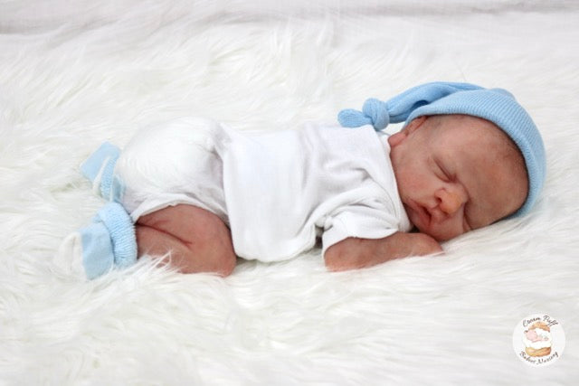 Reborn Silicone Preemie Baby Boy Doll Fetus Memorial Baby