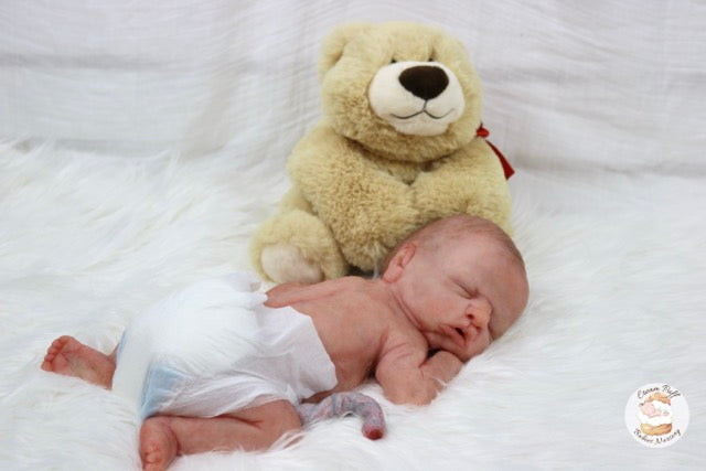 Reborn Silicone Preemie Baby Boy Doll Fetus Memorial Baby