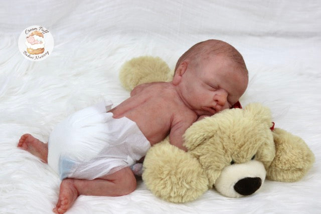 Reborn Silicone Preemie Baby Boy Doll Fetus Memorial Baby