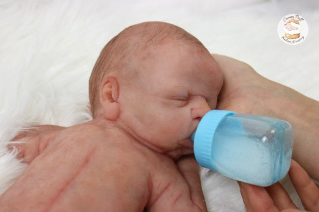 Reborn Silicone Preemie Baby Boy Doll Fetus Memorial Baby
