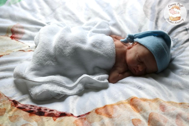 Reborn Silicone Preemie Baby Boy Doll Fetus Memorial Baby
