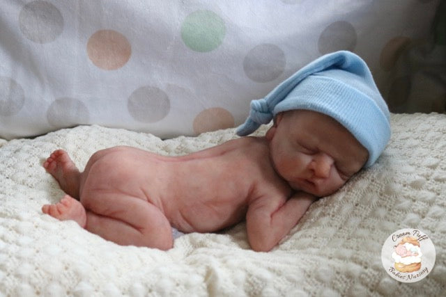 Reborn Silicone Preemie Baby Boy Doll Fetus Memorial Baby