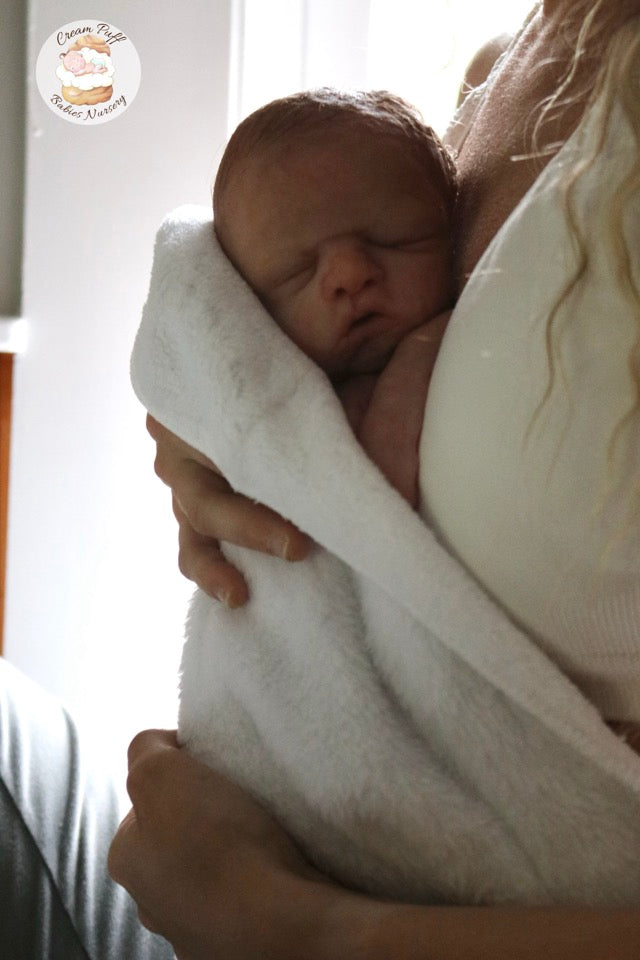 Reborn Silicone Preemie Baby Boy Doll Fetus Memorial Baby