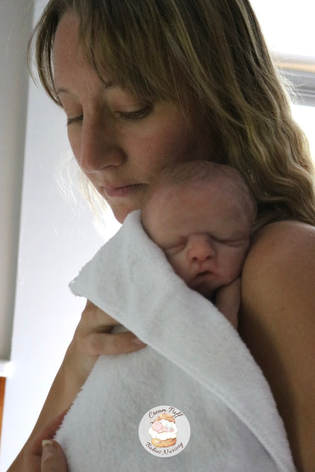 Reborn Silicone Preemie Baby Boy Doll Fetus Memorial Baby