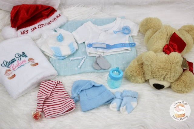 Reborn Silicone Preemie Baby Boy Doll Fetus Memorial Baby