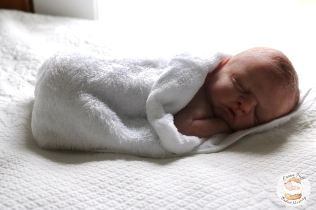 Reborn Silicone Preemie Baby Boy Doll Fetus Memorial Baby