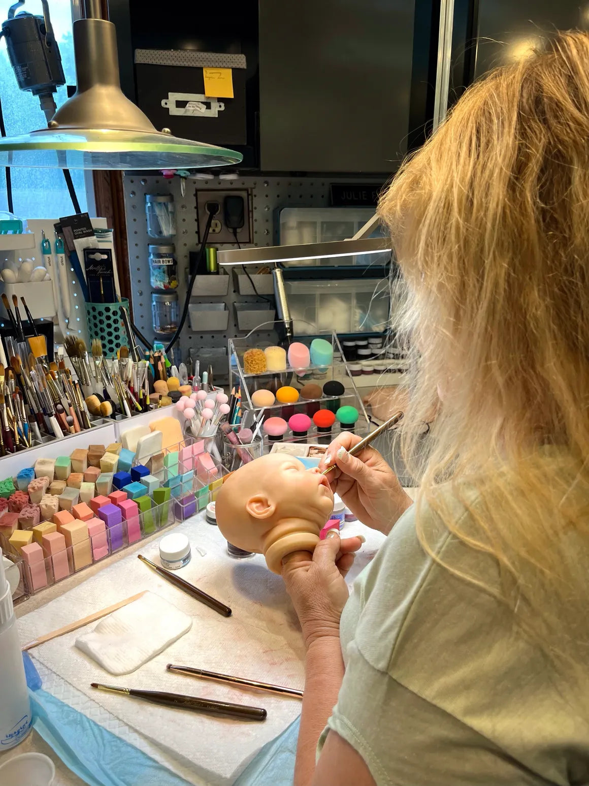 Cream Puff Babies reborn doll nursery, best reborn doll artist, custom reborn baby doll realistic baby dolls lifelike dolls best reborn dolls of the world USA reborn baby doll artist studio professional reborn baby art studio New York reborn baby newborn baby doll baby photography