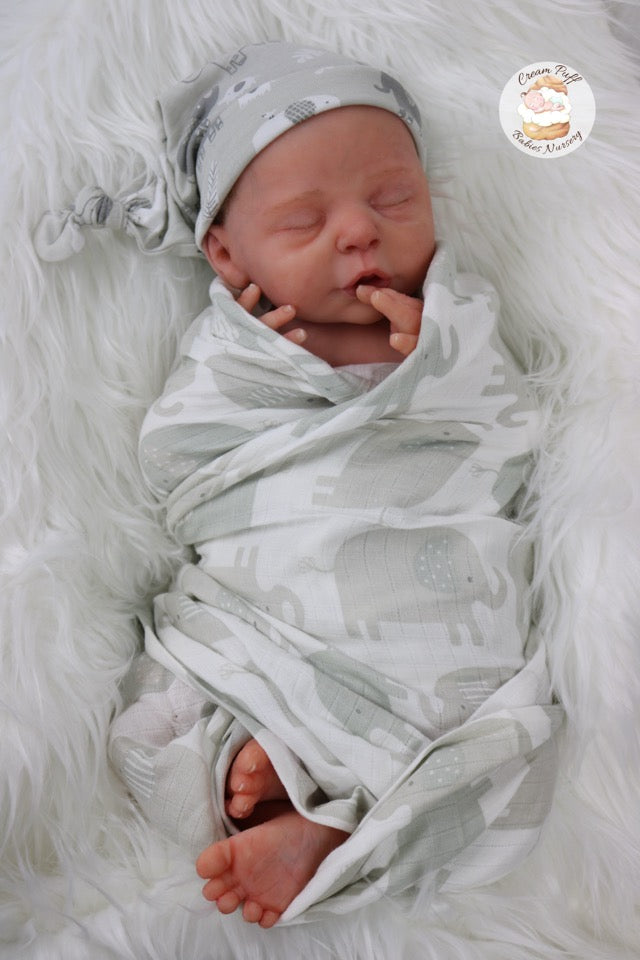 Full Body Silicone Art Doll Baby Calimero