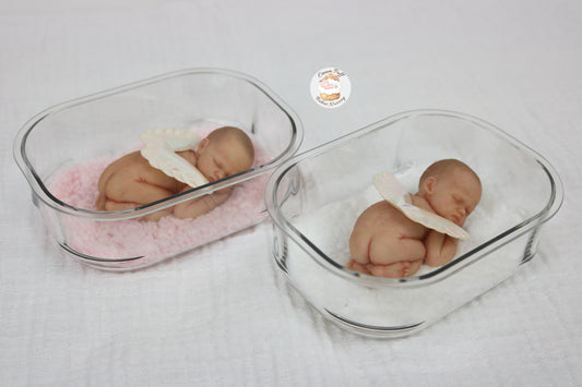 Adoptable Silicone Mini Memorial Baby Girl
