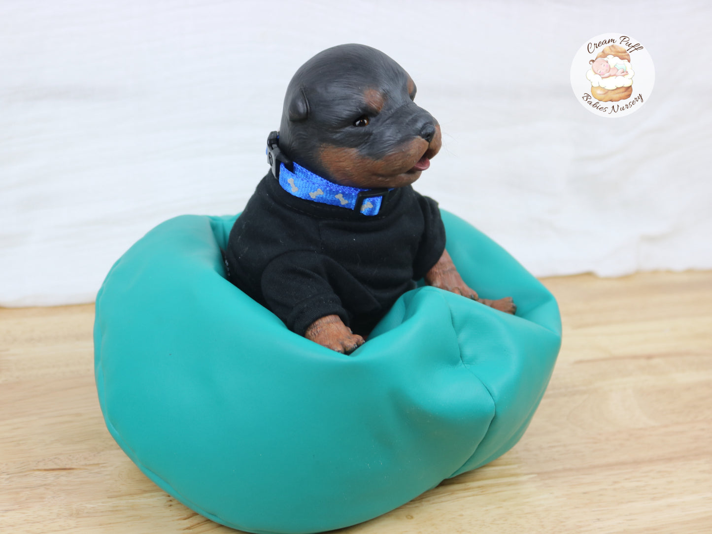 Adoptable Reborn Rottweiler / Doberman Puppy Dog Baby Doll