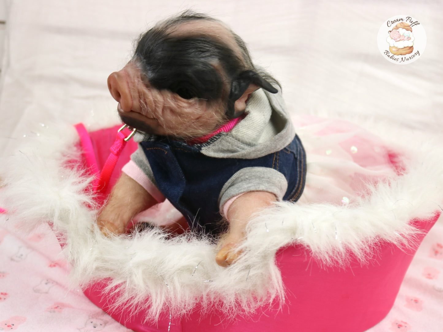 Reborn Pig Doll