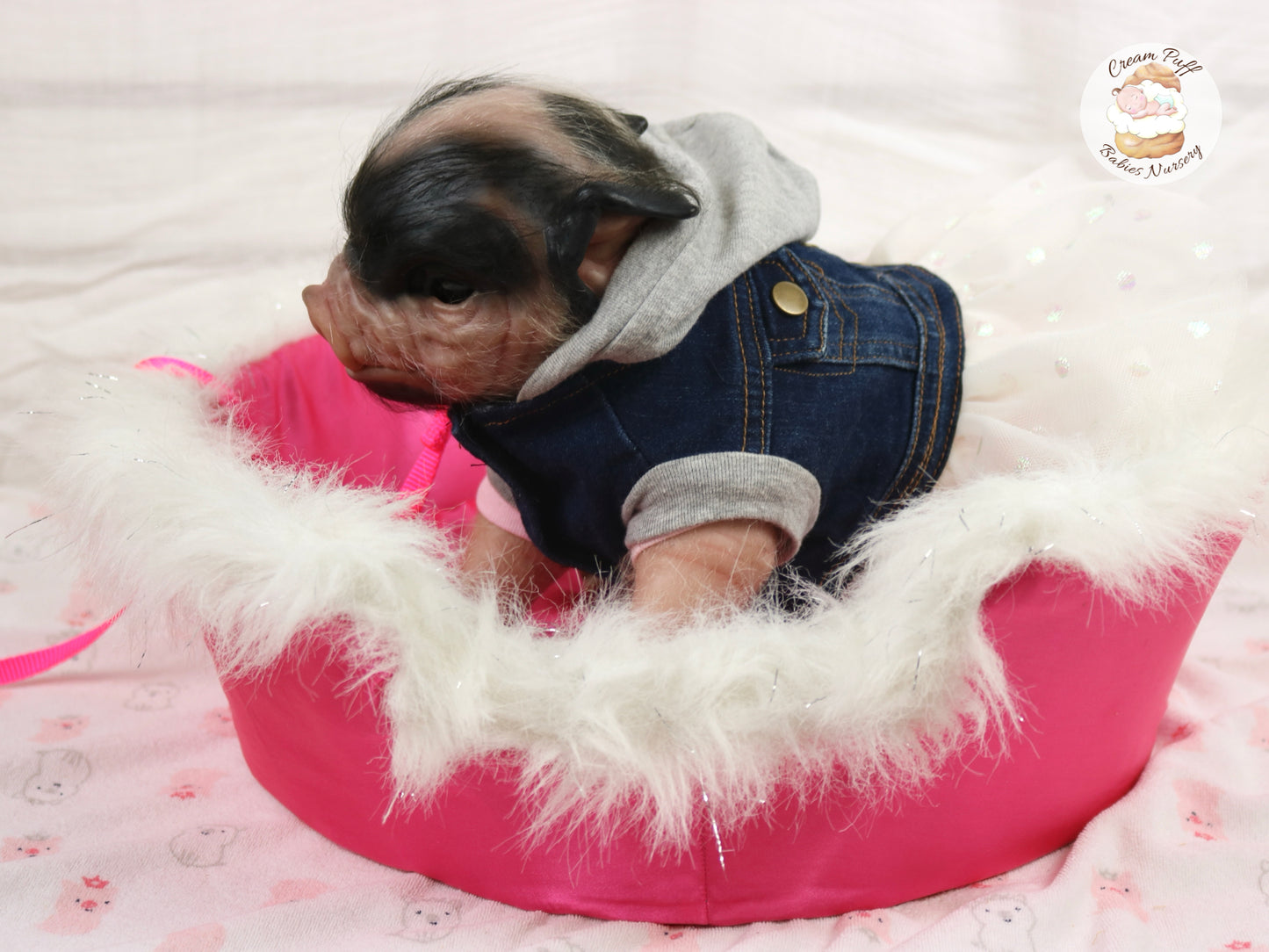 Reborn Pig Doll
