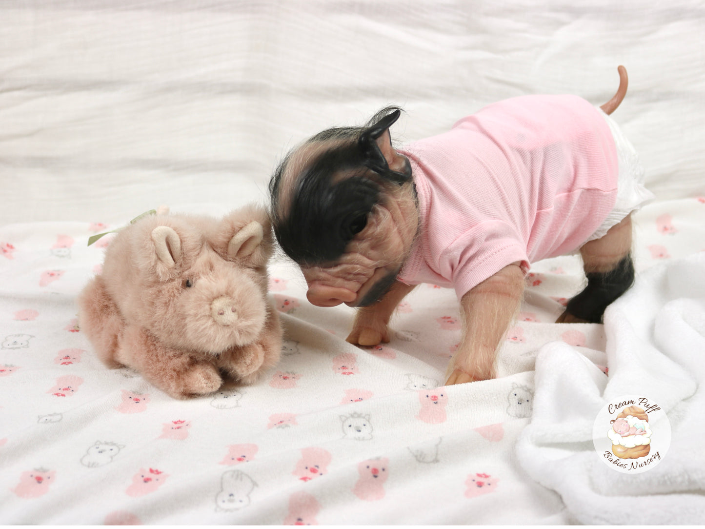 Reborn Pig Doll