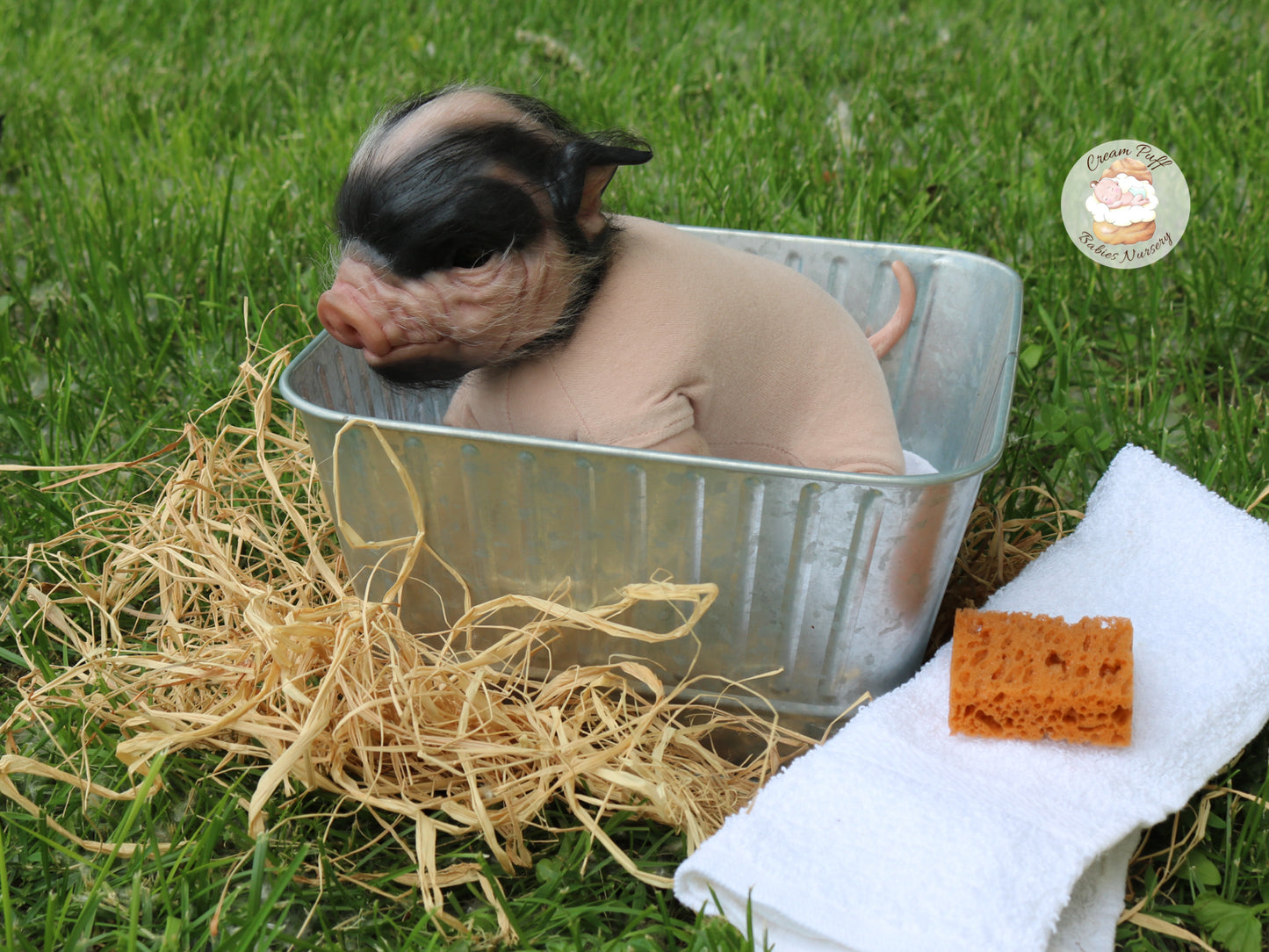 Reborn Pig Doll