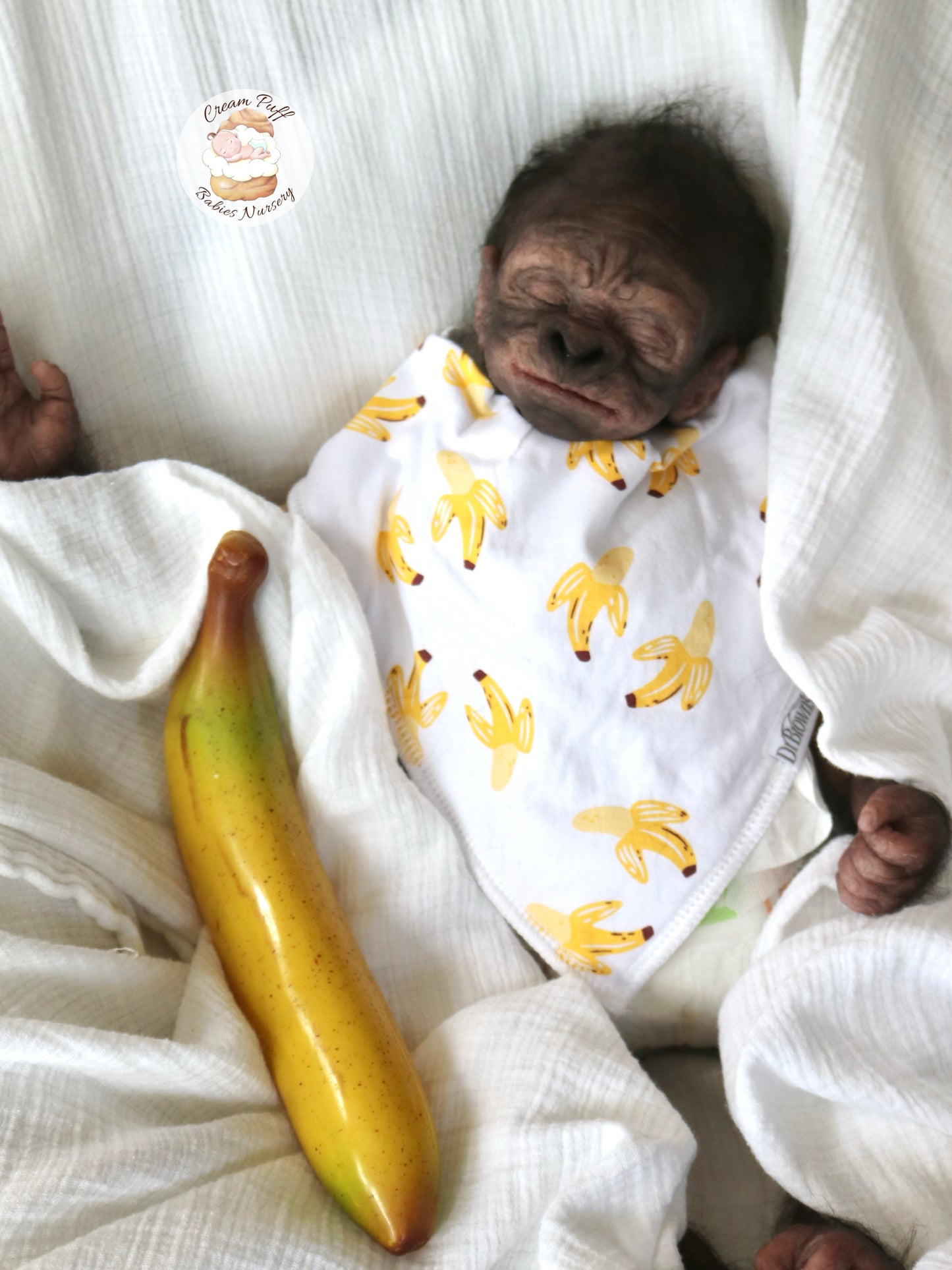Adoptable Silicone Baby Gorilla