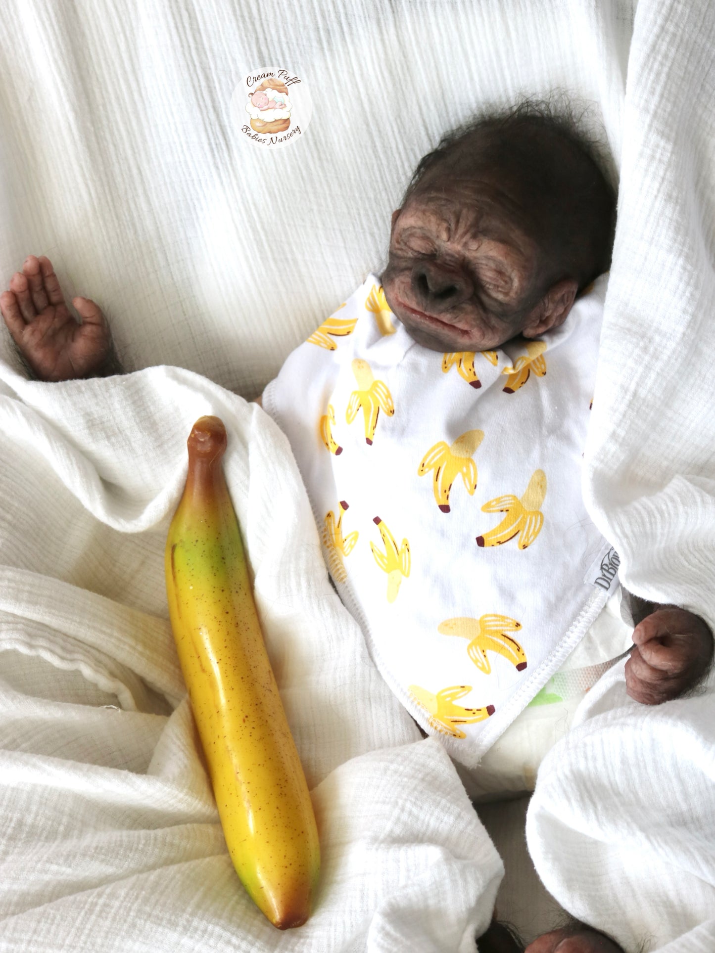 Adoptable Silicone Baby Gorilla