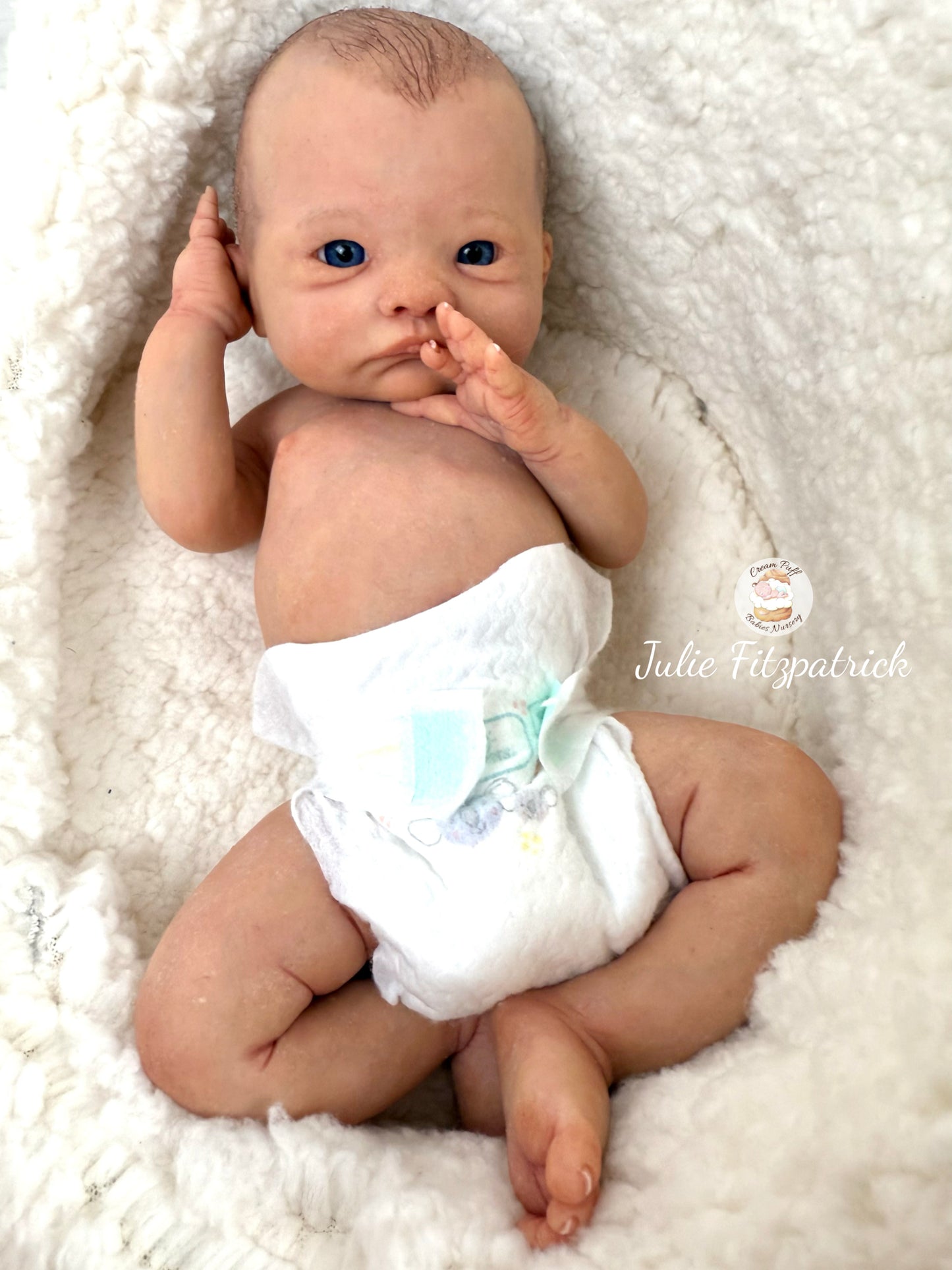 Full Body Silicone Baby Ethan