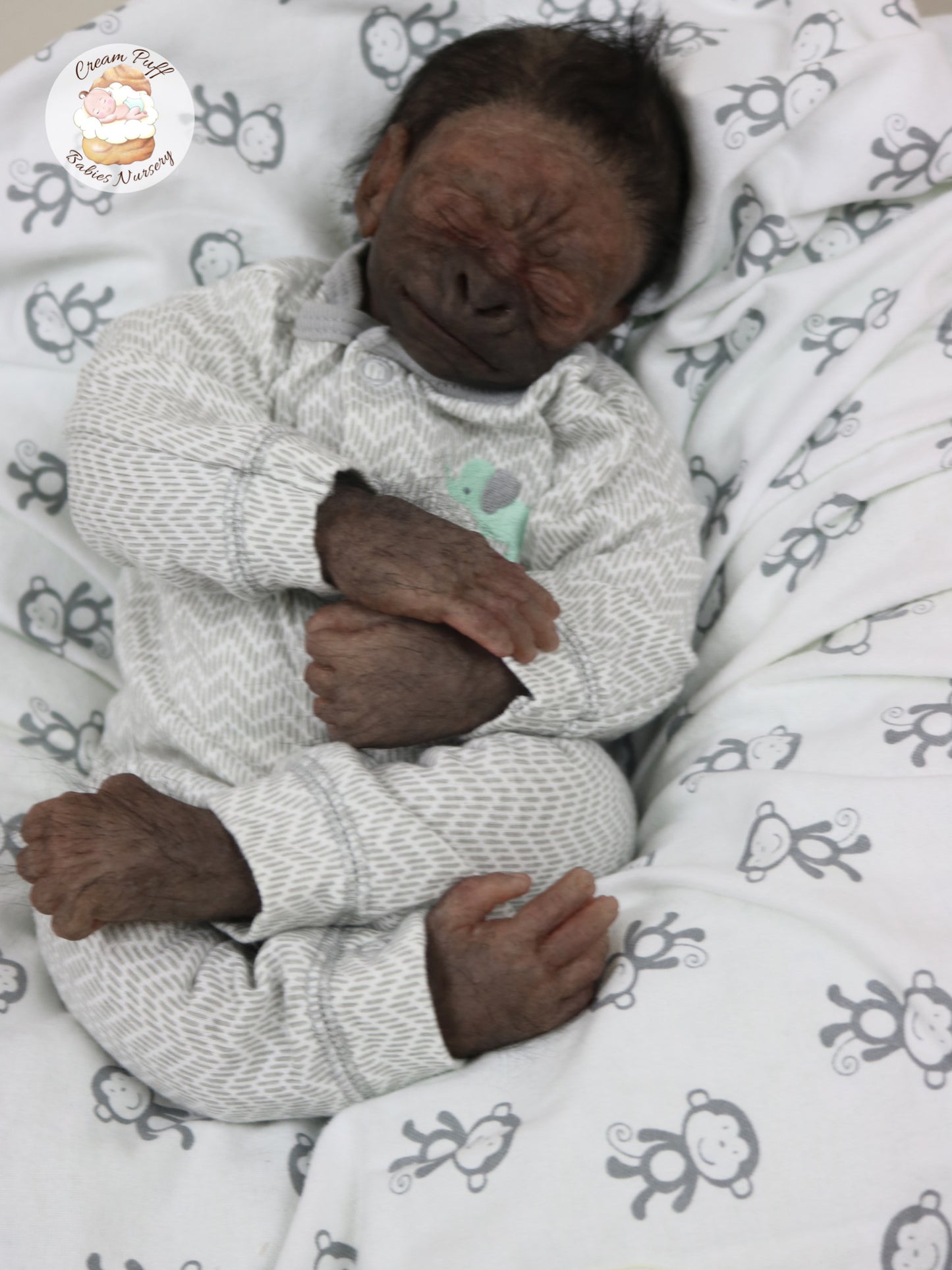 Silicone Baby Gorilla Fahari