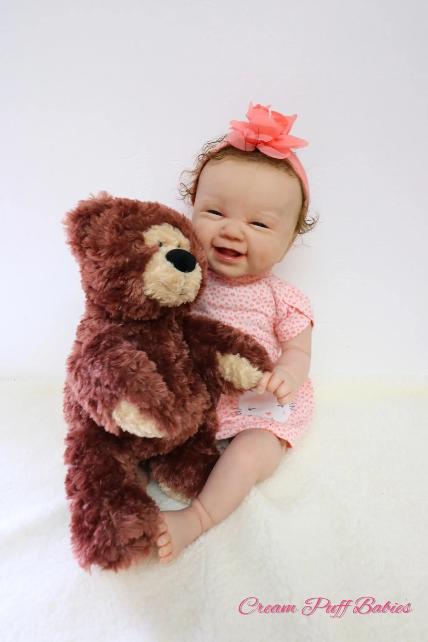 Cream Puff Babies realistic reborn dolls, best reborn doll artist in USA, reborn dolls New York, vinyl reborn dolls, reborn baby girl doll, collectible reborn dolls, newborn reborn doll, lifelike baby