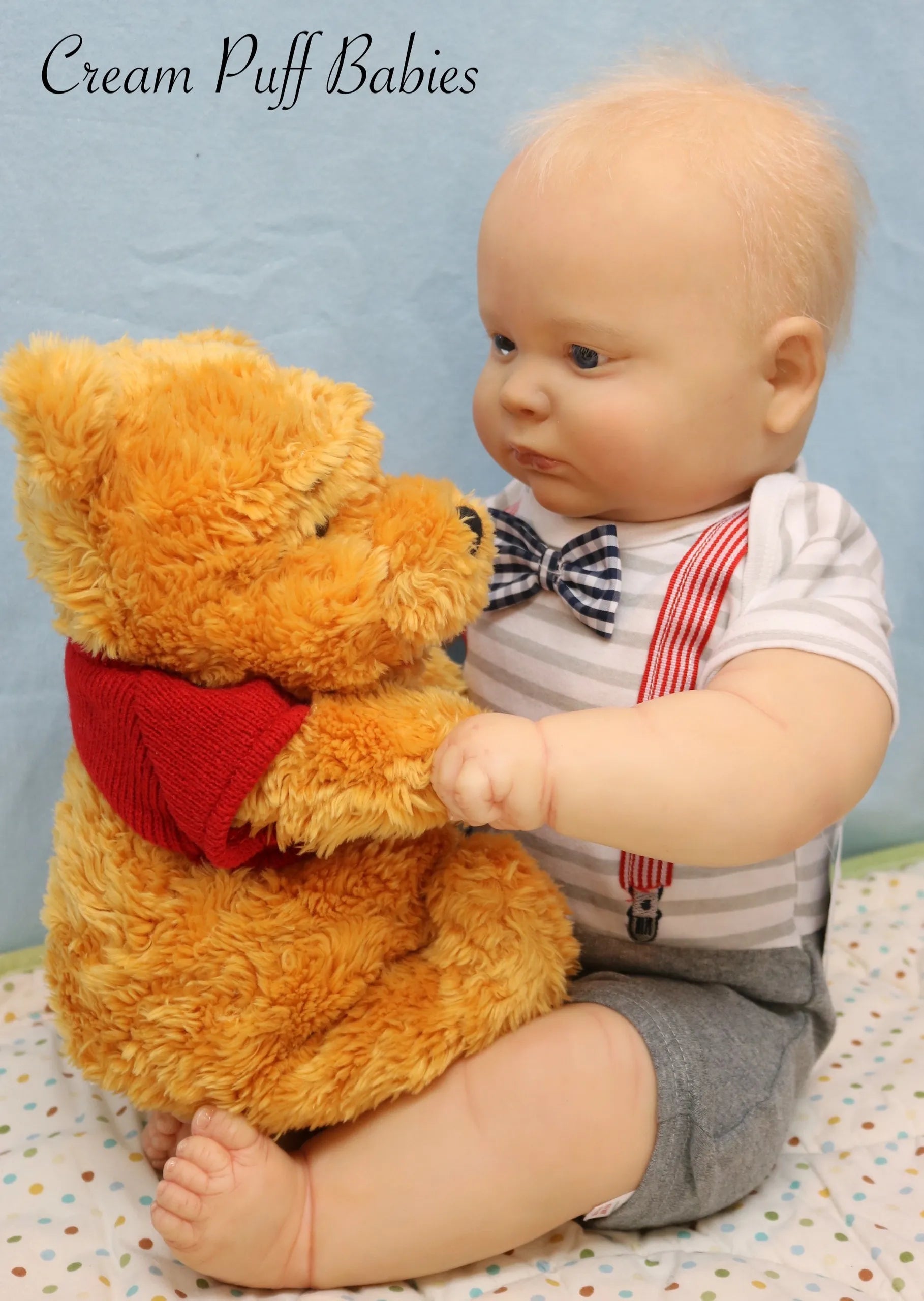 Cream Puff Babies realistic reborn dolls, best reborn doll artist in USA, reborn dolls New York, vinyl reborn dolls, reborn baby boy doll, reborn Joseph doll kit, amazing reborn artist, the best reborn dolls of the world, collectible reborn dolls, newborn reborn doll, lifelike baby